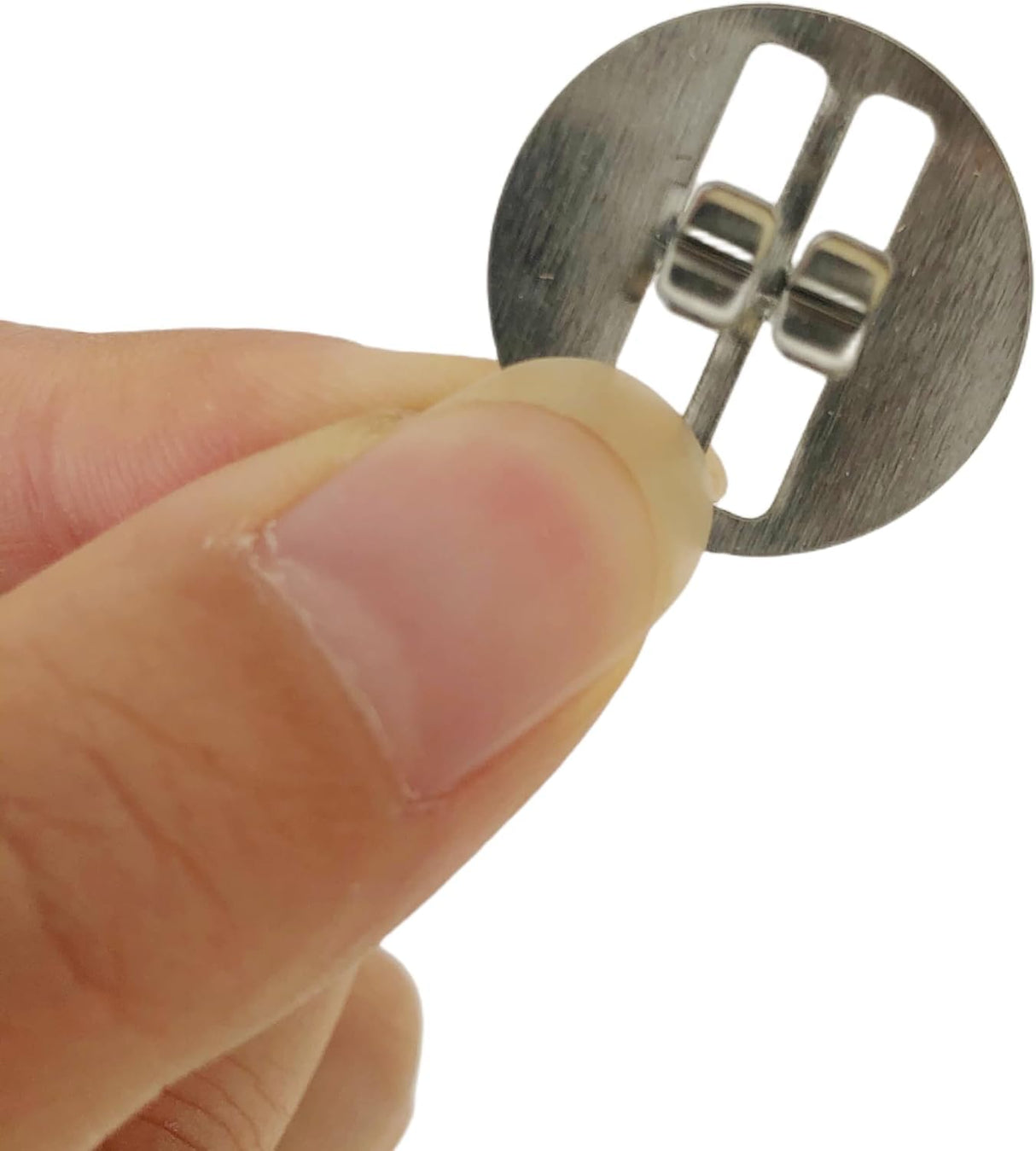 150pcs Wick Clip for Candle Making Wood Wick Holder Base Universal Wood Wick Clips Wooden Wicks Bases Metal Candle Wick Holders (Wicks not Included) Phinicco