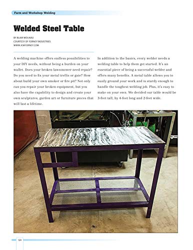 Farm and Workshop Welding, Third Revised Edition: Everything You Need to Know to Weld, Cut, and Shape Metal (Fox Chapel Publishing) Learn and Avoid Common Mistakes with Over 400 Step-by-Step Photos Fox Chapel Publishing