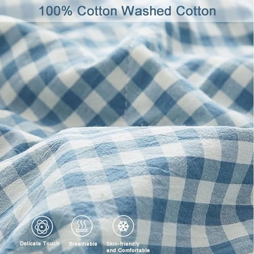 Double Quilt Summer Duvet for Single/Double Bed Natural Cotton Quilt Lightweight Summer Quilted Duvet Soft and Breathable for All Seasons C 200x230cm Generic