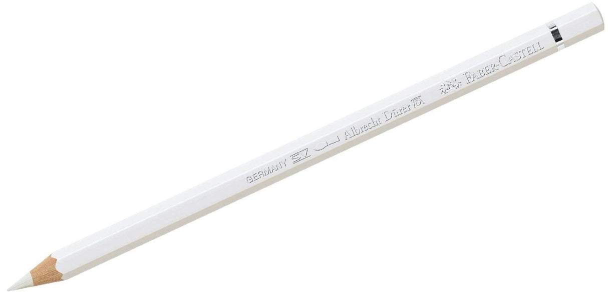 Faber-Castell Art & Graphic Albrecht Dürer Watercolour Pencil, (101), White, For Art, Craft, Drawing, Sketching, Home, School, University, Colouring Faber-Castell
