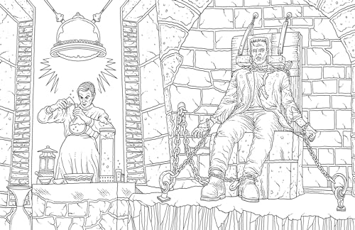 Universal Monsters: The Official Coloring Book WoodArtSupply