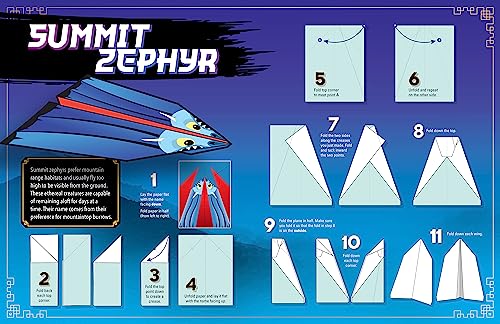 Flying Dragons Paper Airplane Kit WoodArtSupply