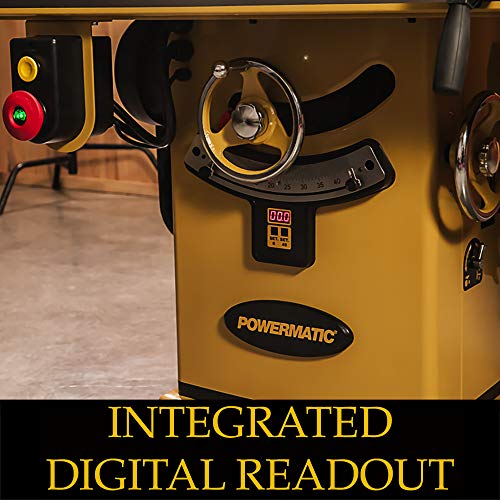 Powermatic 10-Inch Table Saw, Extension Table, 50-Inch Rip, 5 HP, 1Ph 230V (Model PM2000B) Powermatic