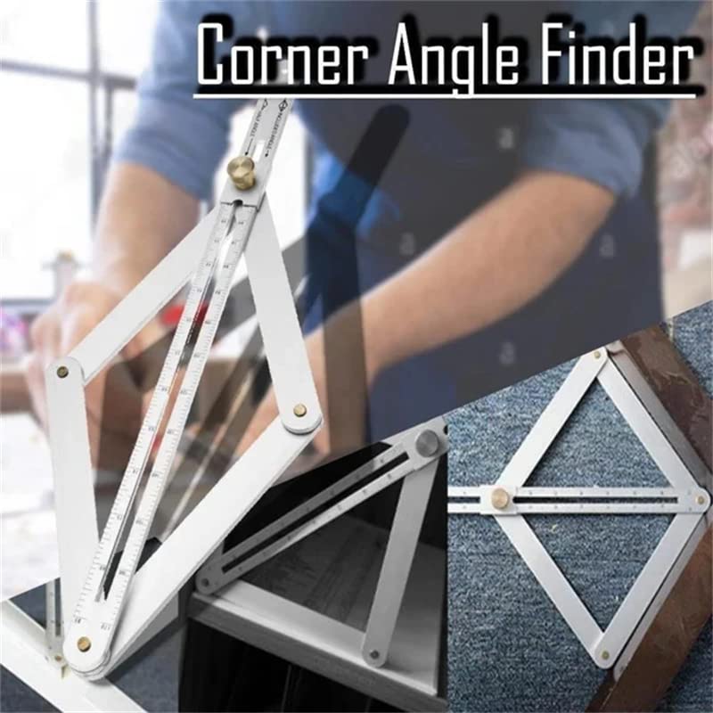 YOOUS 2022 New Premium Corner Angle Finder, Stainless Steel Protractor Digital Angle Finder with Scales, Miter Saw Bevel Gauge and Corner Angle Finder for Woodworking YOOUS