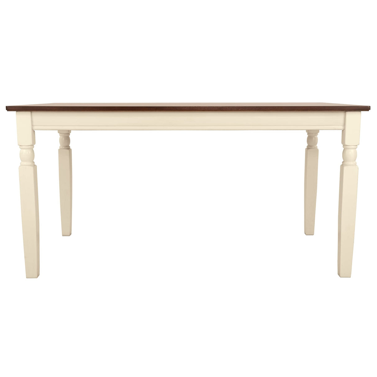 Signature Design by Ashley Whitesburg Cottage Dining Table, Seats up to 6, Brown & Antique White Signature Design by Ashley