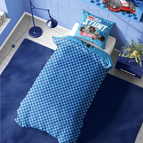 Hot Wheels Epic Stunt Single Duvet Cover and Pillowcase Set Hot Wheels