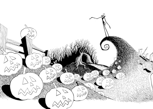 Art of Coloring: Disney Tim Burton's The Nightmare Before Christmas WoodArtSupply