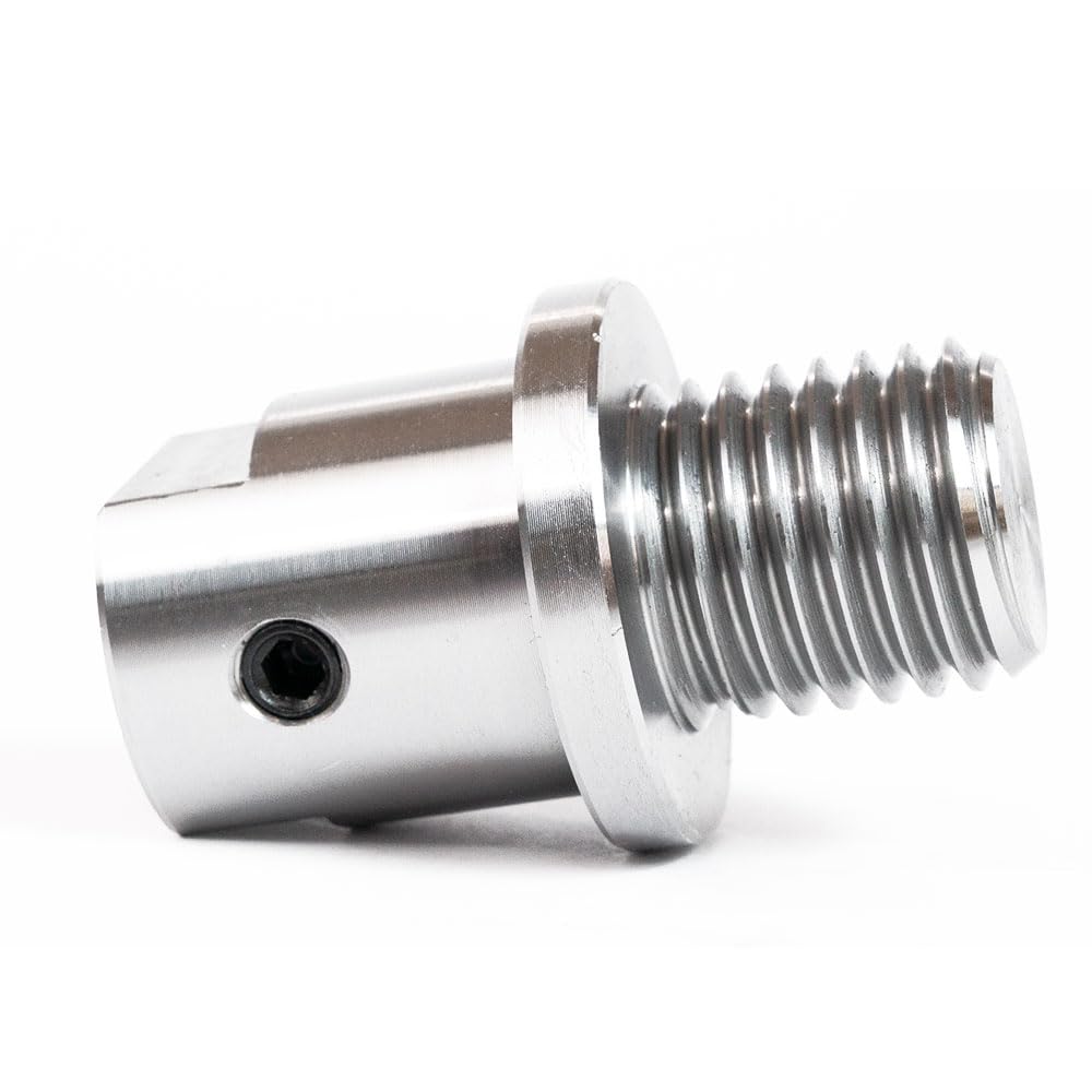 Wood Lathe Chuck Spindle Adapter, Woodworking Turning Headstock Thread Accessories Tools(Shopsmith 5/8" to 1" x 8tpi) PHUKIMLONG