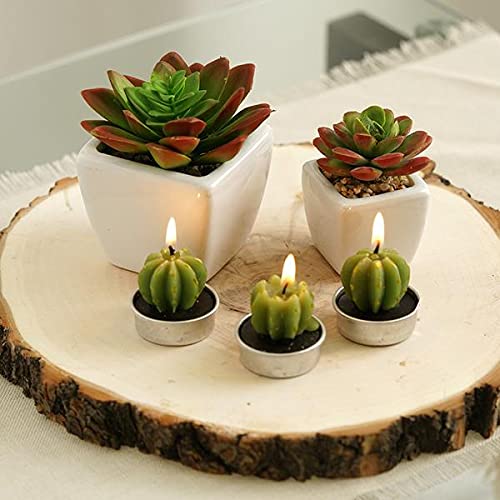 BalsaCircle 14-18-Inch Wide Natural Round Poplar Wooden Slices Party Tabletop Centerpieces - Wedding Party Crafts Home Decorations BalsaCircle BalsaCircle Centerpieces
