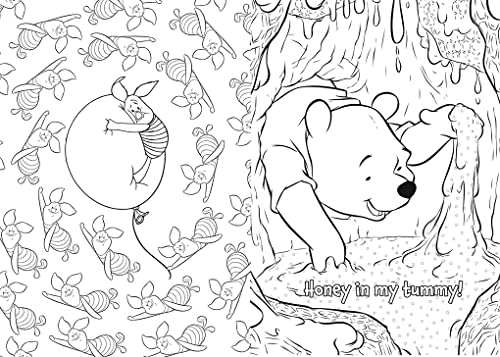 Disney: Winnie The Pooh Colouring (Young Adult Colouring) WoodArtSupply