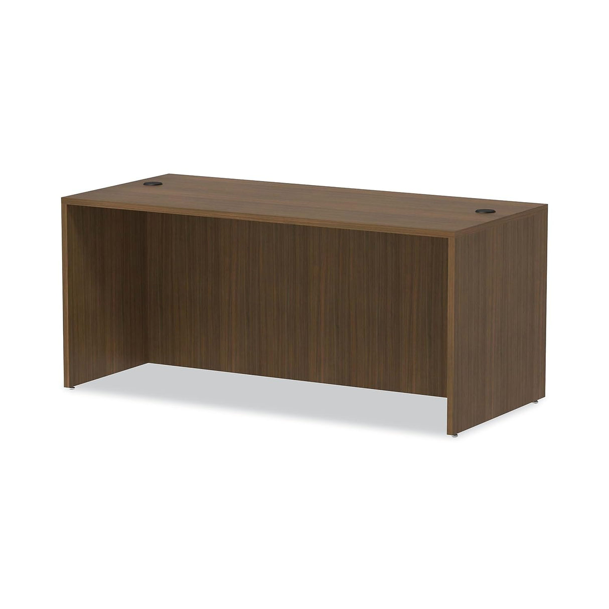 Alera Alera Valencia Series Straight Front Desk Shell, 65" X 29.5" X 29.63", Modern Walnut Alera