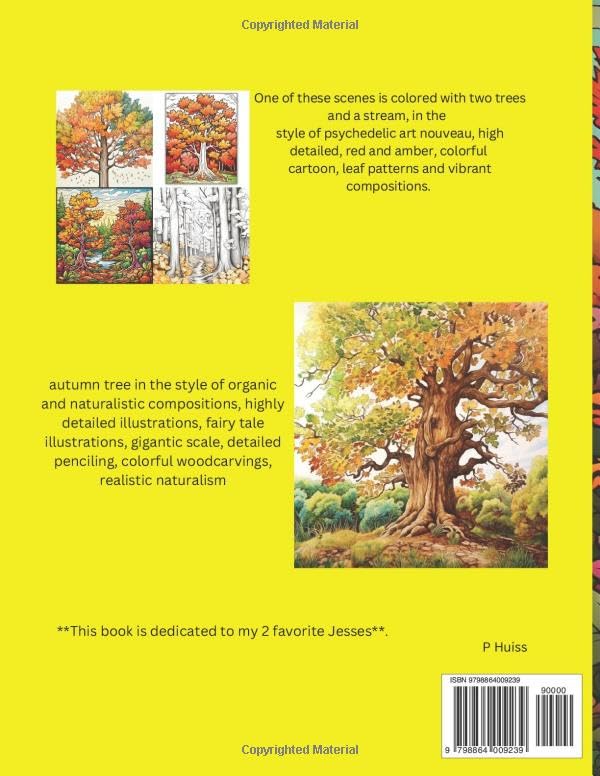 Trees: Coloring Book WoodArtSupply
