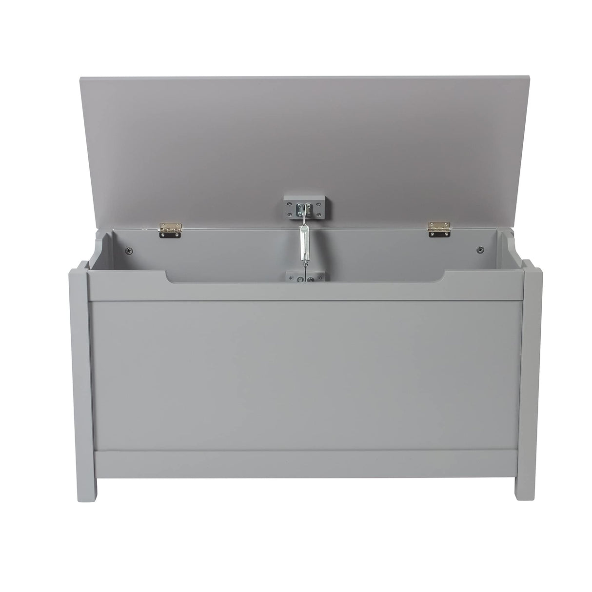 Mancofy Wooden Toy Chest, Kids Toy Box,Furniture for Playroom, Bench with Safety Hinged Lid, Wooden Toy Box Storage Organizer, Children's Furniture Toy Chest (Gray) Mancofy