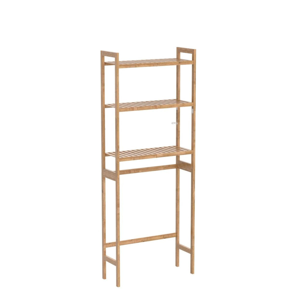 AMBIRD 3-Tier Bamboo Over-The-Toilet Storage Unit for Space-Saving Bathroom Organisation AMBIRD