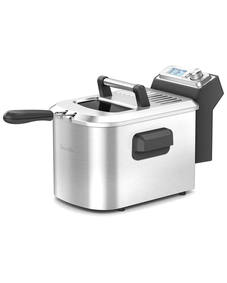 Breville Smart Fryer, 4 Quart, Brushed Stainless Steel Breville
