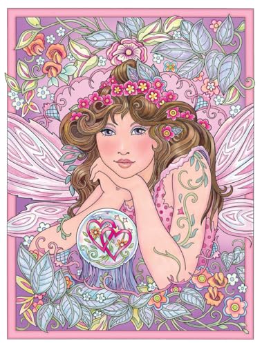 Creative Haven Magical Fairies Coloring Book (Adult Coloring Books: Fantasy) Dover Publications