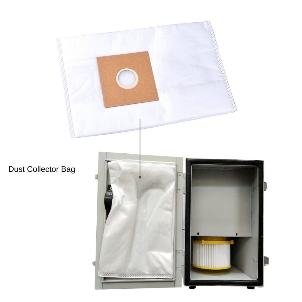 Yuland Dental Lab Grinding Vacuum Cleaner Single-Row Digital Dust Collector 110V 370W Silent Vacuum Dust Extractor for Laboratory (Q-3) Yuland