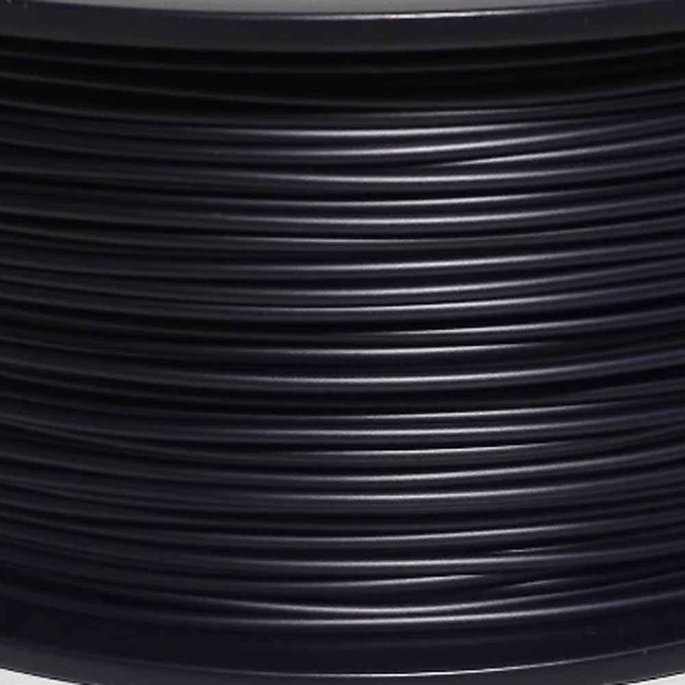 CC3D Black Flexible 39D TPE Filament 1.75mm 1KG Shore Hardness 39D Similar to 95A TPU Black Filament 3D Printer Filament FDM 3D Printing Material TPE Filament Black Color CC3D