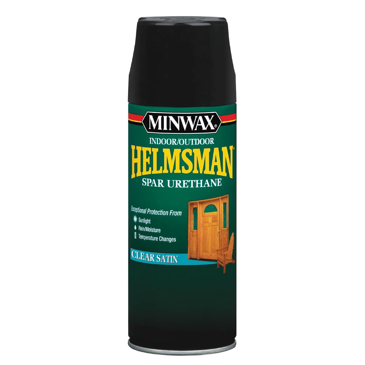 Minwax Helmsman Spar Urethane Aerosol Spray, 11.5 ounce, Satin (Packaging May Vary) Minwax