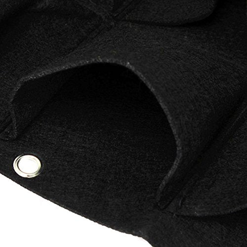 Ogrmar 36 Pockets Vertical Wall Garden Planter Plant Grow Bag for Flower Vegetable for Indoor/Outdoor (36 Pockets, Black) Ogrmar