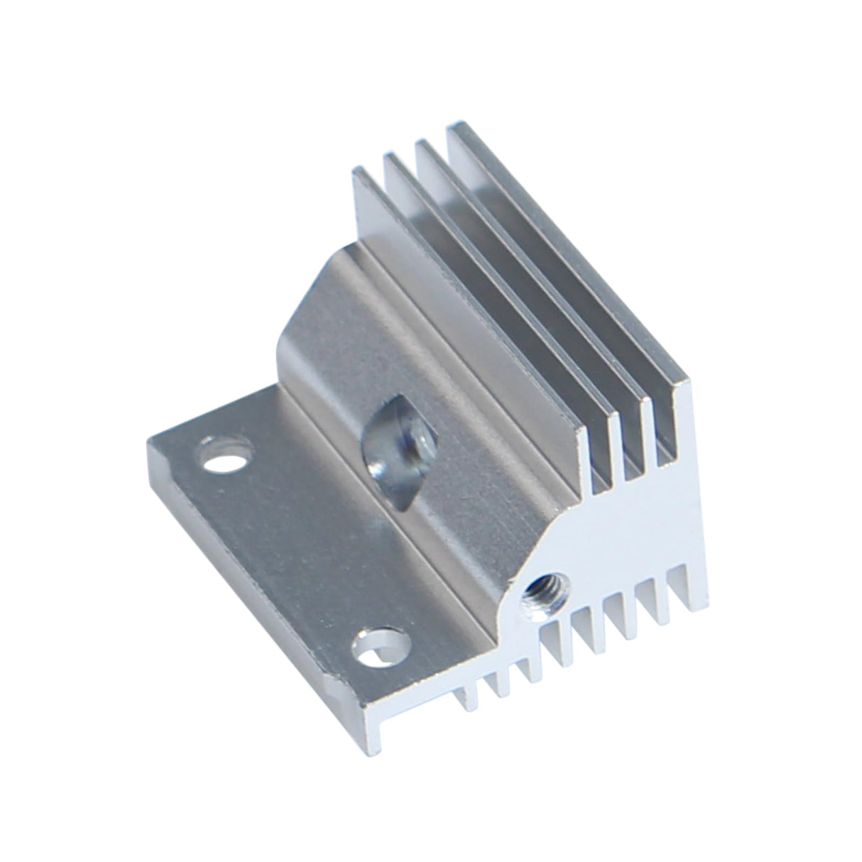 FYSETC 3D Printer Accessories - K1 Max Hotend HeatSink - Aluminum Heat Sink Replacement: Clone Fast Cooling Hot End Parts Siliver Radiator Fit Crealty K1 K1C Ceramic Print Head Heating Block Kit FYSETC