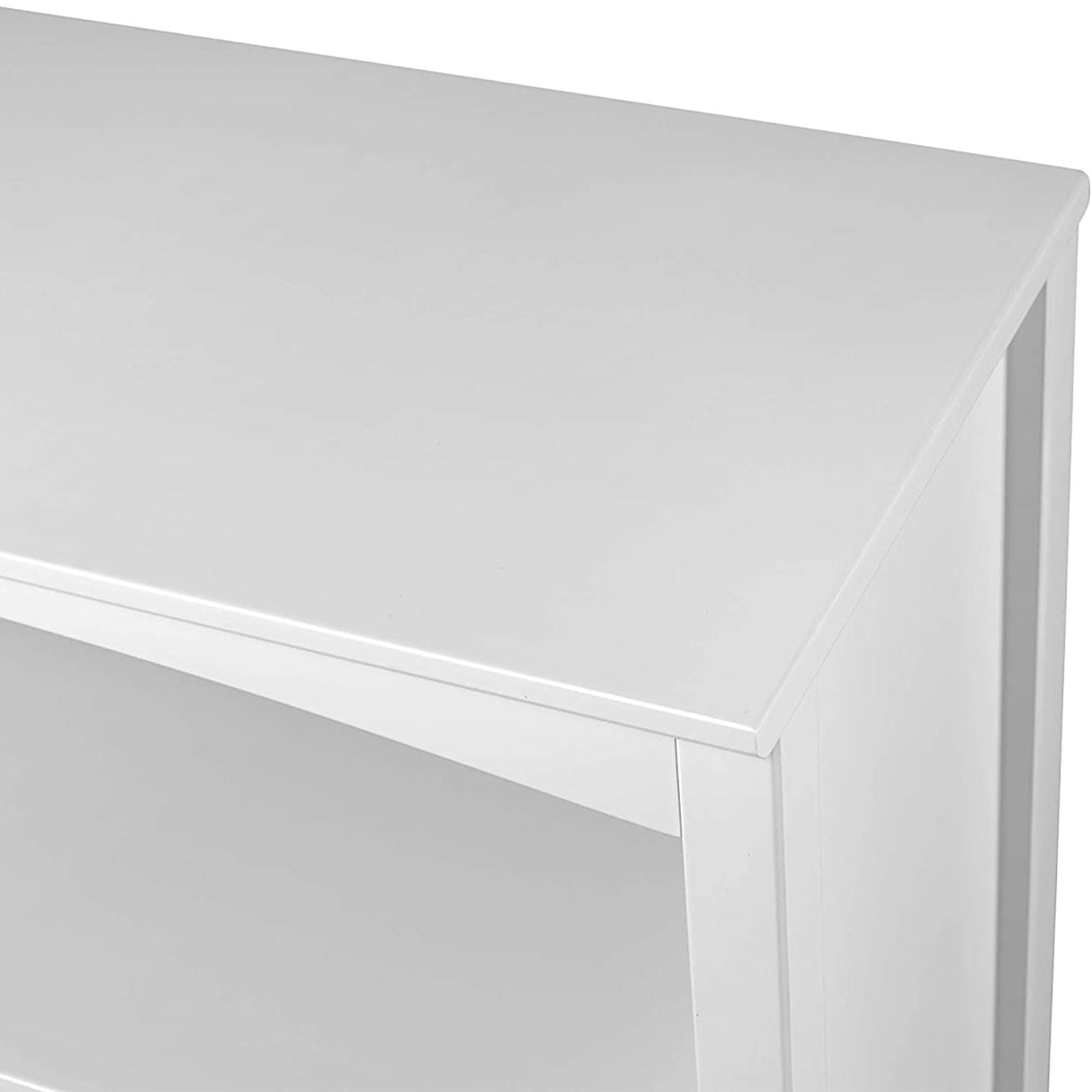 Camaflexi Shaker Style Bookcase, 72", White Camaflexi
