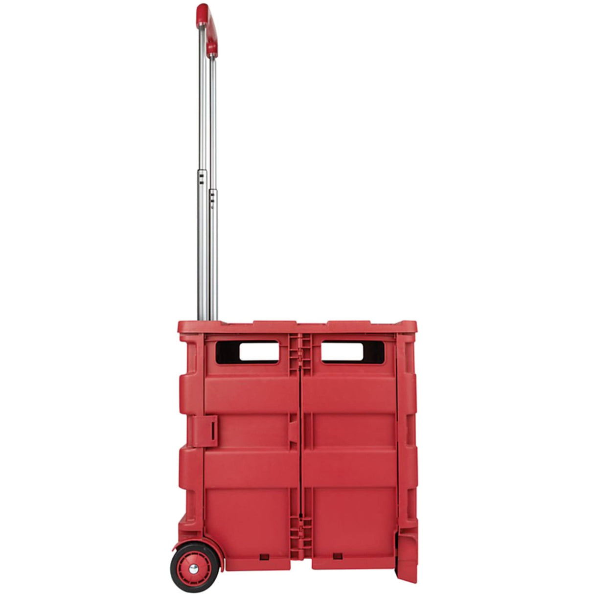 Office Depot Mobile Folding Cart With Lid, 16in.H x 18in.W x 15in.D, Black, 50801 Office Depot