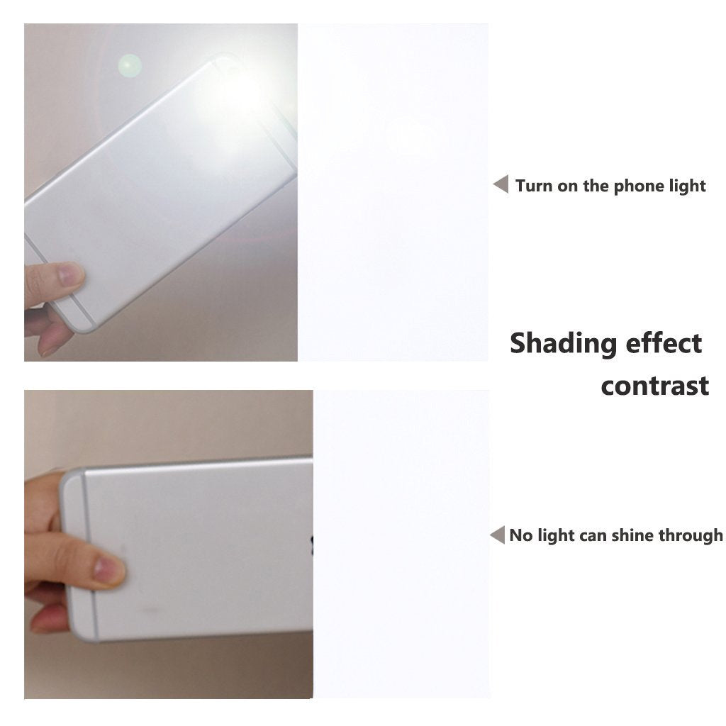 NICETOWN White 100% Blackout Curtains for Windows, Super Heavy-Duty Black Lined Total Darkness Drapes for Bedroom, Privacy Assured Window Treatment for Patio (Pack of 2, 52 inches W x 108 inches L) NICETOWN