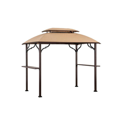 Garden Winds Replacement Canopy Top Cover for Greenvail Paxton Grill Gazebo - Riplock 350 - New Improved Design for Water Drainage