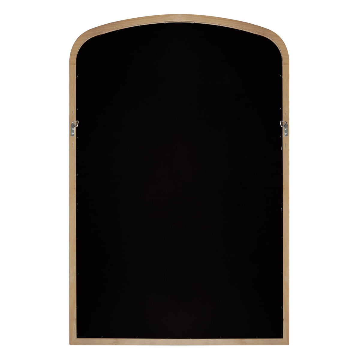 WallBeyond Arched Wall Mirror Wood Framed, 24" x 36" Rustic Farmhouse Wood Arched Mirror for Bathroom Wall Decor Entryway Living Room WallBeyond