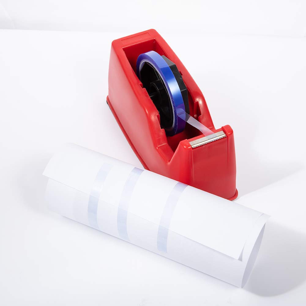 PYD Life 4 Rolls Sublimation Heat Crafts Tape 0.4 Inch x 108 Ft for Sublimation,Blue Thermal Tape Sublimation Heat Resistant Tape,Heat Transfer Tape,High Temp Tape Up to 480 ℉ PYD Life