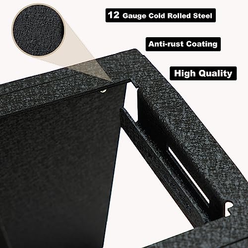 Center Console Safe Vault - KEREN Console Gun Safe Box Compatible with BMW X5 2019-2025, BMW X6 2020-2025 and BMW X7 2019-2025, with Fingerprint Lock KEREN