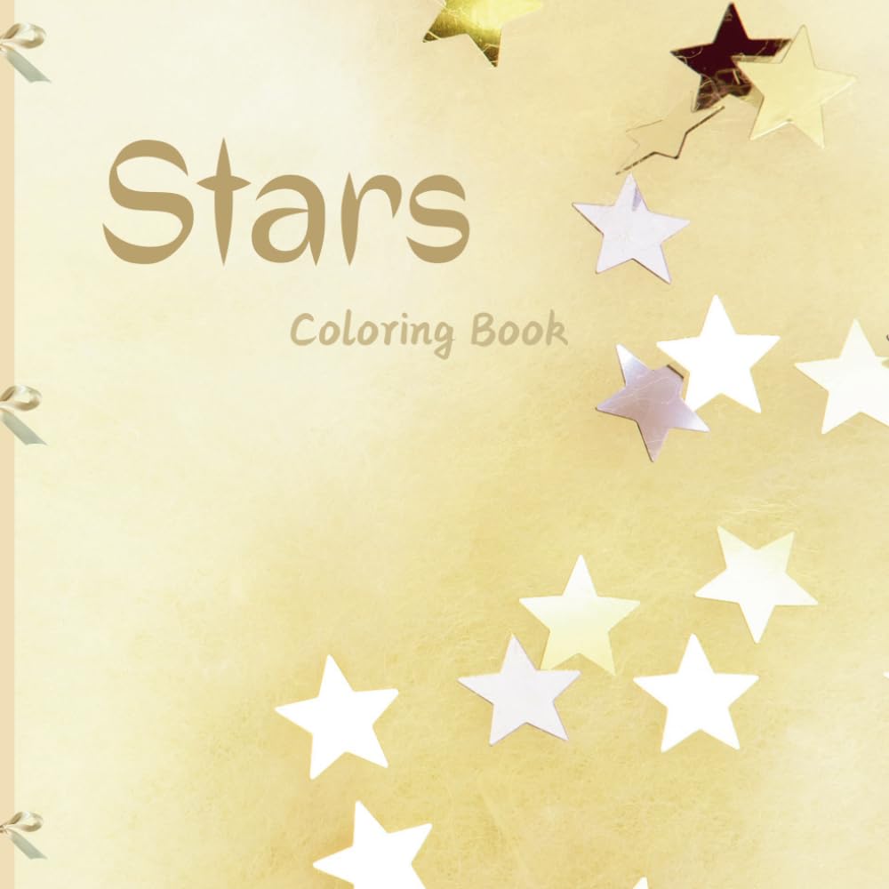 Stars Coloring Book Majosta