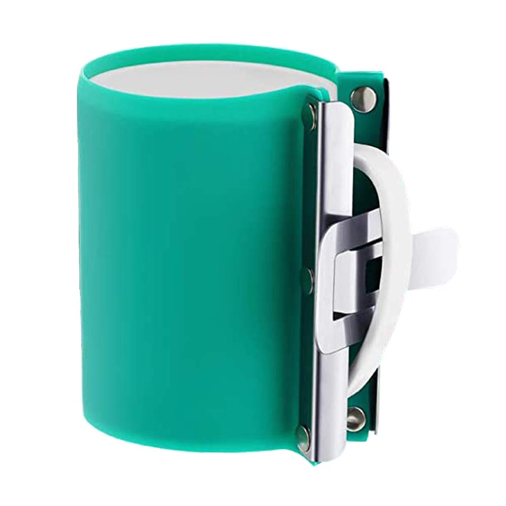 KISEER 2 Pack Sublimation Silicone Mug Wrap 11OZ 3D Silicone Mug Cup Clamp for Mugs Printing KISEER