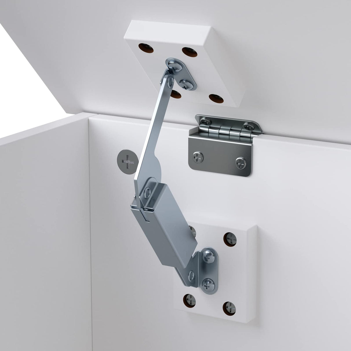 JungleA 30'' Storage Chest for Boys Girls Toddlers,Large Wooden Toy Box Shoe Storage Bench,Toy Chests Organizers with 2 Safety Hinges,Blanket Storage Trunk for Living Room,Bedroom,Entryway(White) JungleA