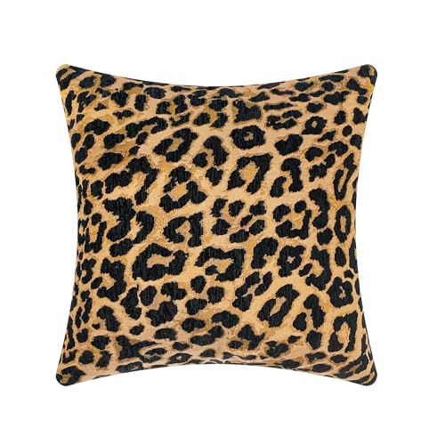 Loom and Mill 8-Piece Safari Comforter Set King Size, Leopard, Tiger, Giraffe, Zebra Animal Print Bedding Set, Patchwork Comforter with Bed Skirt, Euro Shams and Decorative Pillow(Black Gold, King) Loom and Mill