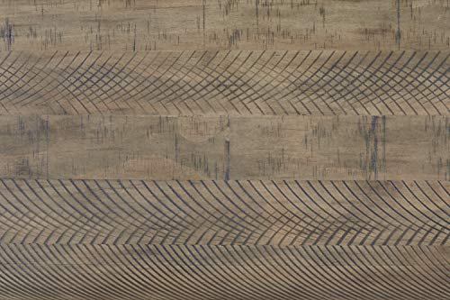 Signature Design by Ashley Aldwin Farmhouse Square Coffee Table with Lift Top for Storage, Grayish Brown, 36 in x 36 in x 18 in Signature Design by Ashley