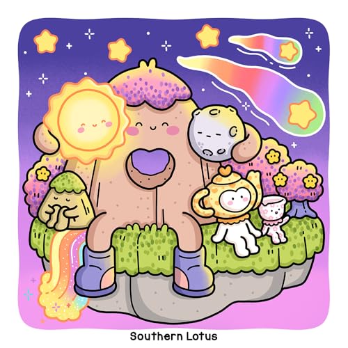 Dreamy Friends: Coloring Book for Adults and Teens Featuring Little Animal Friends and Fantasy Characters in Funny and Cozy Adventures for Relaxation (Cute & Easy Coloring) WoodArtSupply