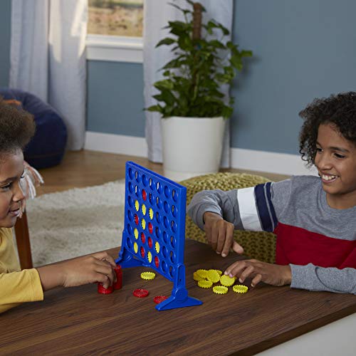 Hasbro Gaming Connect 4 Classic Grid,4 in a Row Game,Strategy Board Games for Kids,2 Player .for Family and Kids,Ages 6 and Up Hasbro Gaming