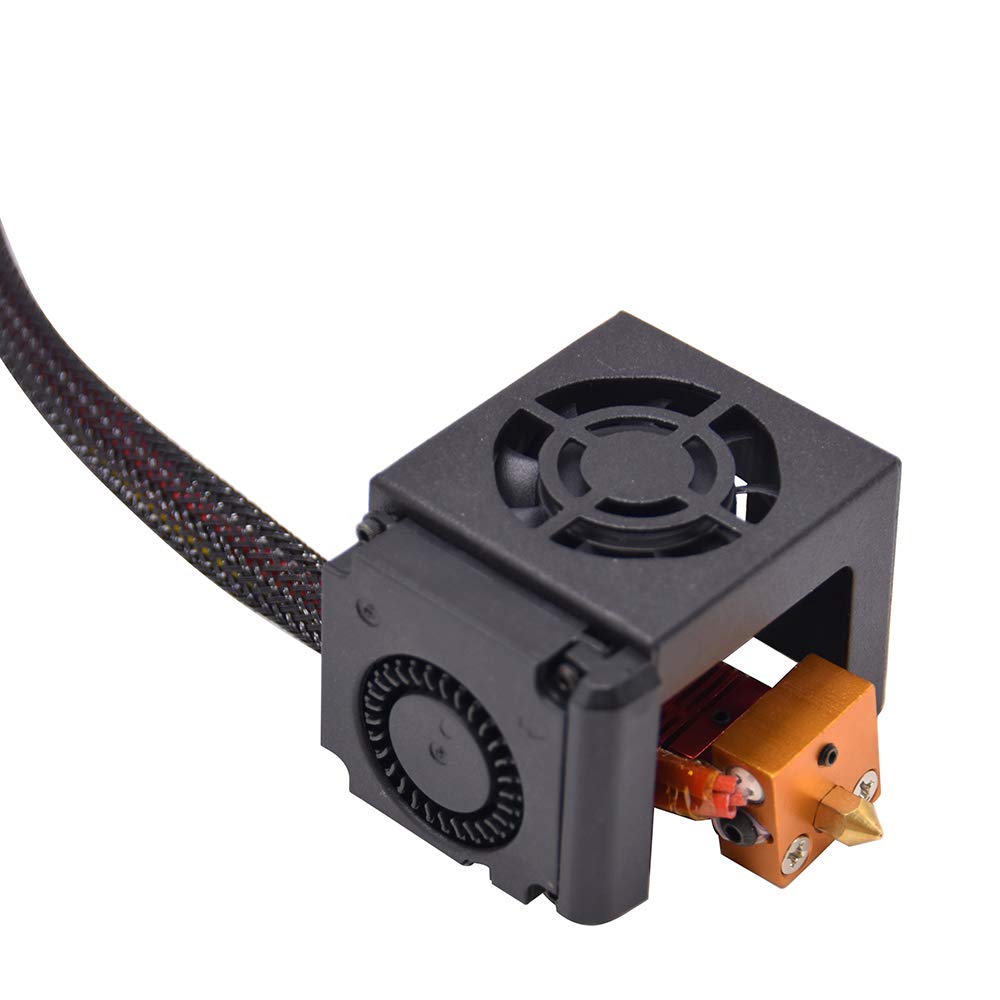 Creativity Full Assembled Ender 3 Hotend Upgraded Kit with Nozzles 3D Printer Parts Accessories Replacement for Ender 3s/ Ender 3 Pro 3D Printer Creativity