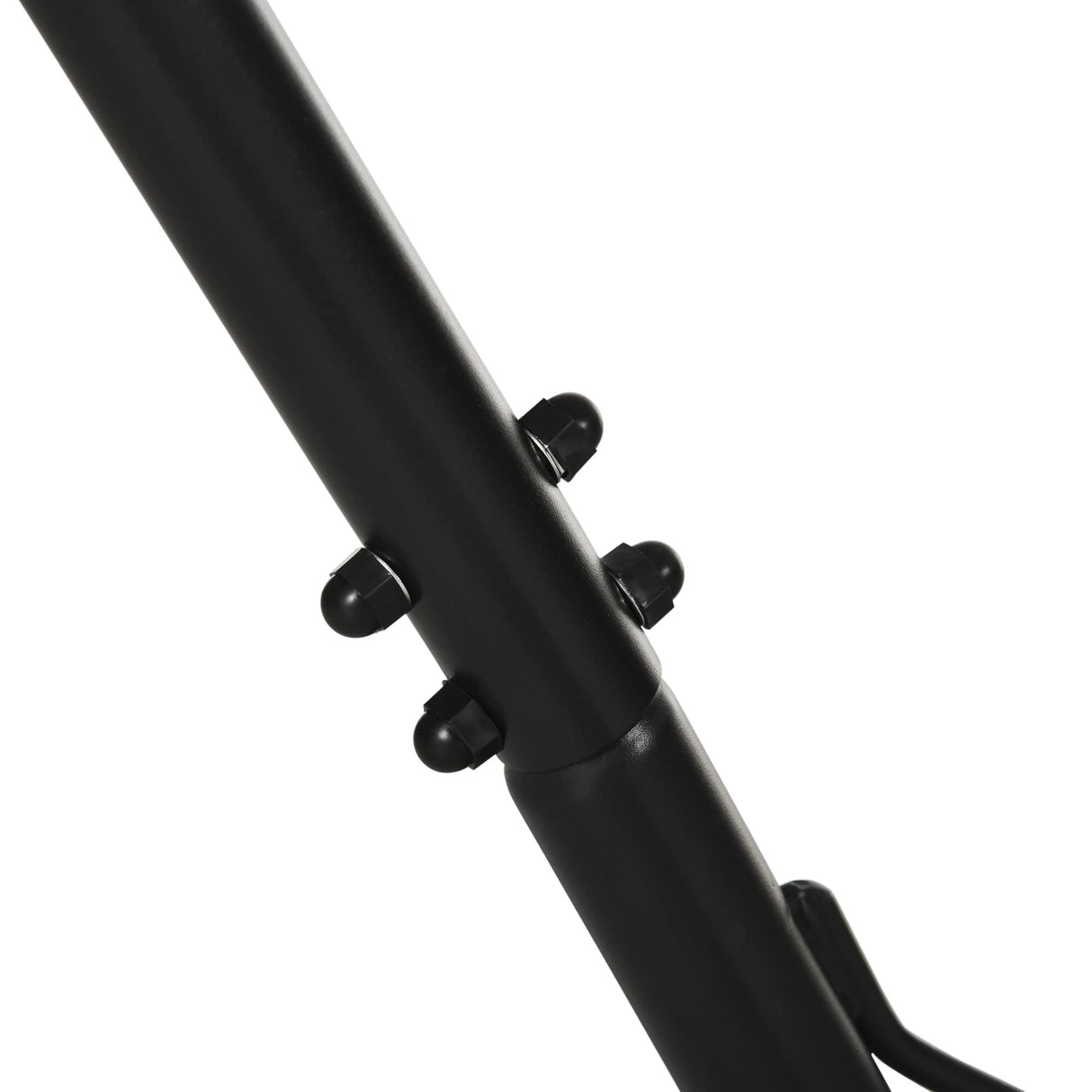 Outsunny Universal Hammock Stand 10-13ft Adjustable Steel Stand Space-Saving and Portable Carrying for Indoor and Outdoor Use, Black Outsunny