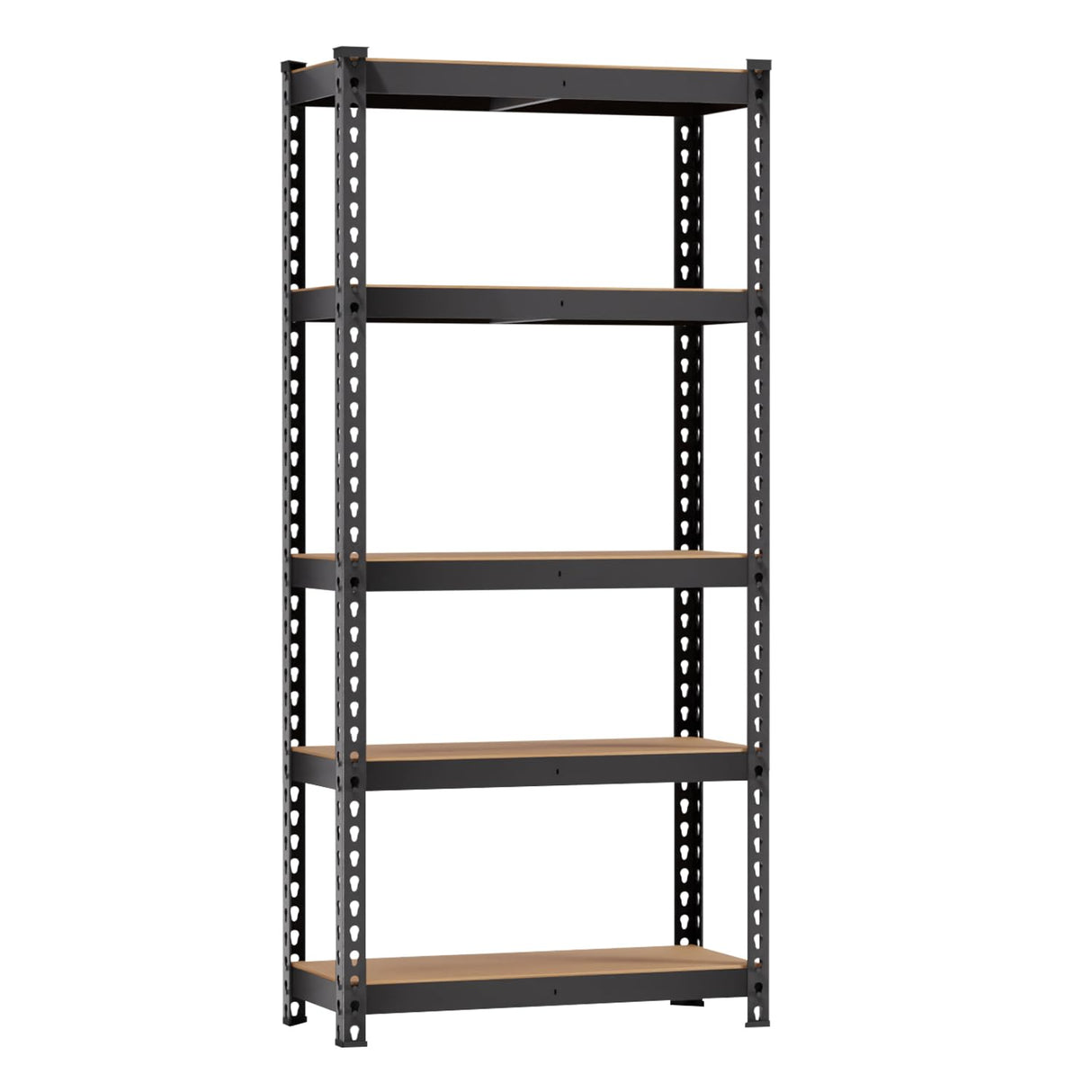 BestOffice 5 Tier Storage Shelves Adjustable Garage Shelves 15.7" D x 35.4" W x 72" H Heavy Duty Garage Shelving with Premium Materials MDF Boards for Kitchen Basement Warehouse Pantry BestOffice