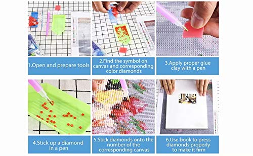 Full Drill 5D Diamond Painting Kit for Adults,Fish 16x10''DIY Diamond Painting by Numbers Diamond Embroidery Kit Cross Stitch Rhinestone Embroidery Arts Craft for Home Decor (Walleye Fish) USTARAIL