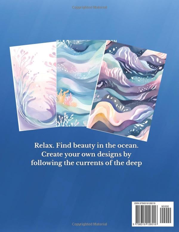 Ocean Reverse Coloring Book: Reverse Coloring Book WoodArtSupply