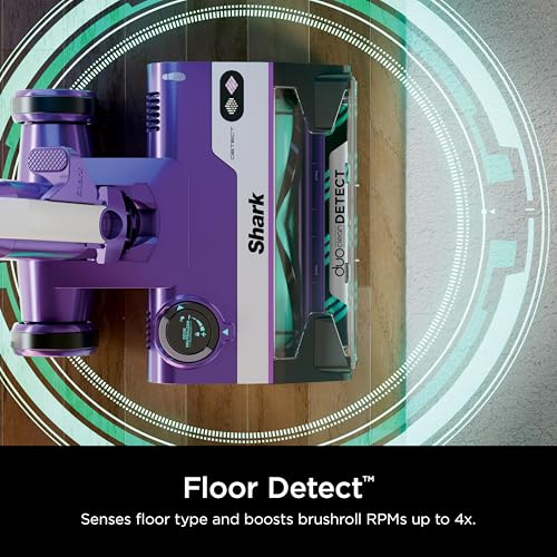 Shark POWERDETECT Ultra-Light Corded Stick Vacuum with DuoClean Technology, Self-Cleaning Brushroll for No Hair Wrap, Anti-Allergen Complete Seal, and Odor Neutralizer Technology, HZ4002 Shark