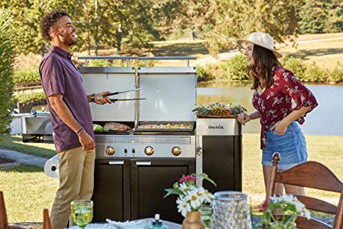 Char-Broil Medallion Series Amplifire Infrared Technology Vista 3-in-1 Stainless Steel Outdoor Kitchen - 463259423 Char-Broil
