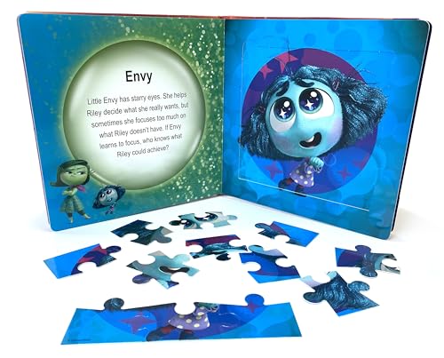 Disney Inside Out 2 My First Puzzle Book - Jigsaw Puzzles for kids, 10-page board book, 5 puzzles to enjoy Phidal