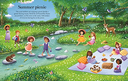 Princesses Sticker Book (Sticker Books) WoodArtSupply