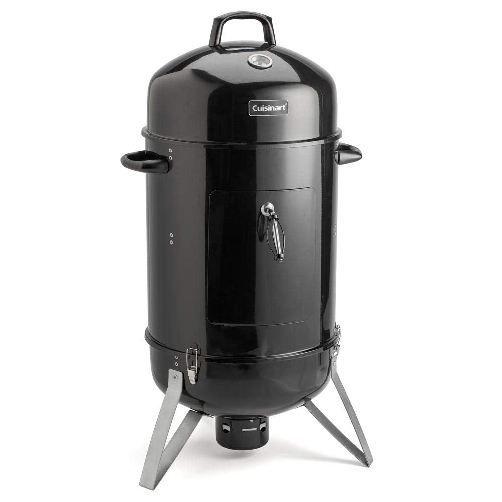 Cuisinart COS-116 Vertical Charcoal Smoker, Black Cuisinart