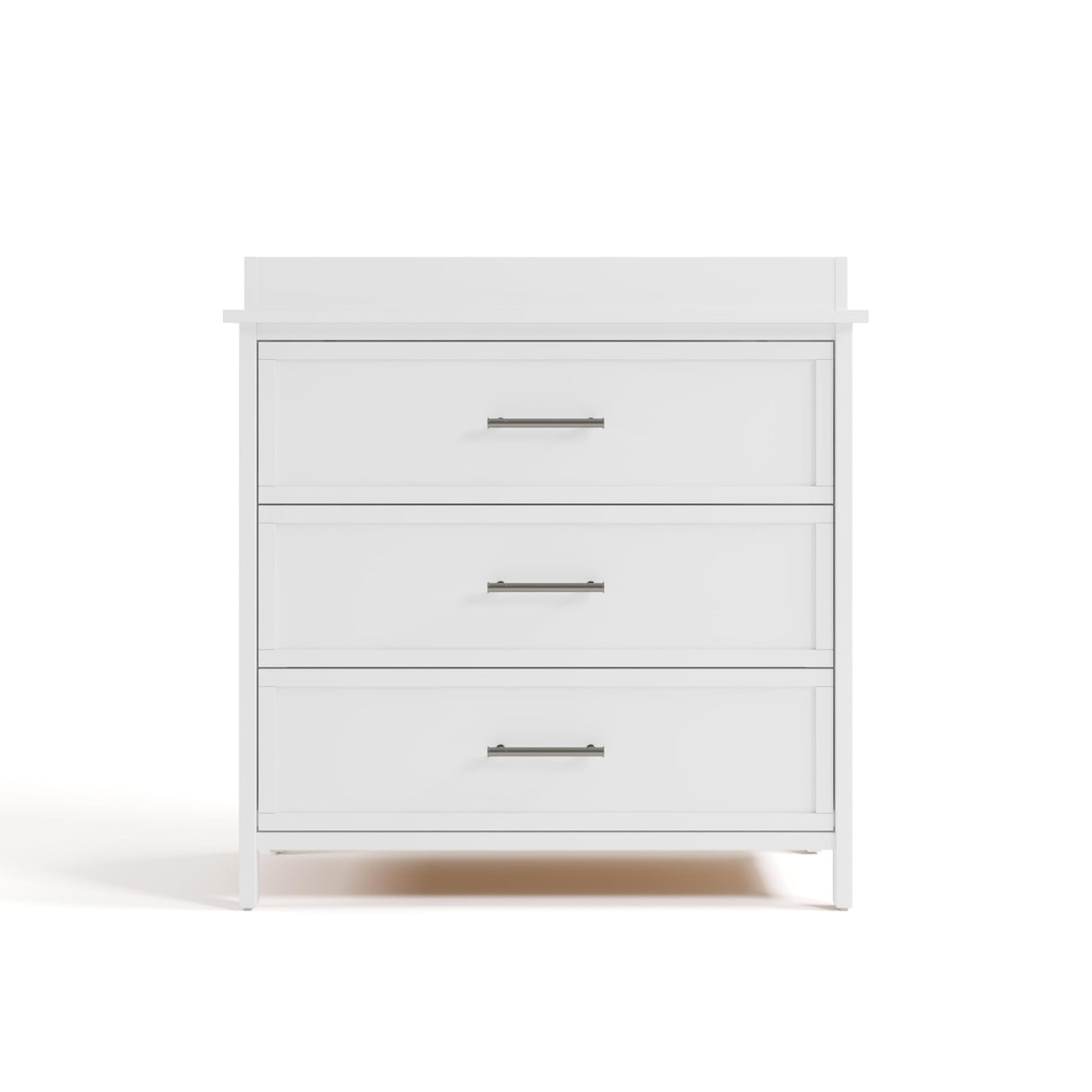Graco Classic 3 Drawer Changing Table Dresser (White) - GREENGUARD Gold Certified Baby Dresser with Changing Table Top, Includes Interlocking Drawer System Graco